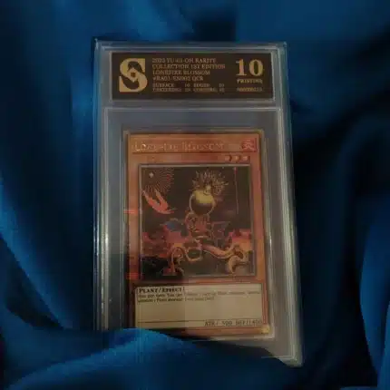 Yu Gi Oh Lonefire Blossom kolekcionarska ocjenjena karta