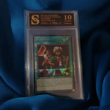 Yu Gi Oh Reasoning kolekcionarska ocjenjena karta