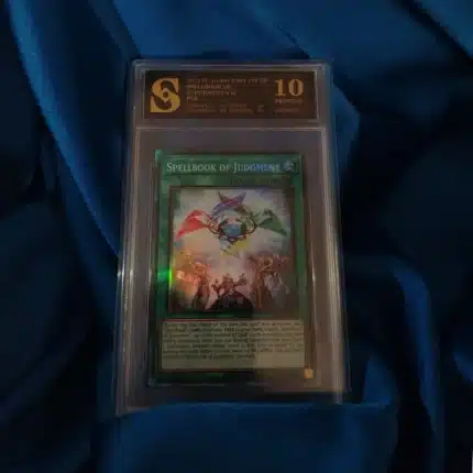 Yu Gi Oh Spellbook of Judgment kolekcionarska ocjenjena karta