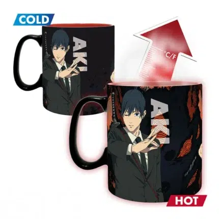 Chainsaw Man Denji i Aki Heat Change šalica 460ml