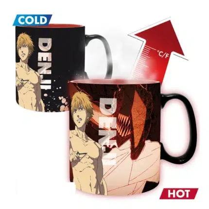 Chainsaw Man Denji i Aki Heat Change šalica 460ml
