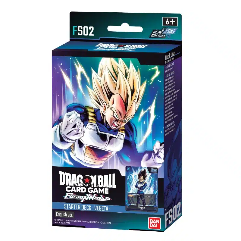 Dragon Ball FS02 Fusion World Starter Deck Vegeta Dragon Ball FS02 Fusion World Starter Deck Vegeta