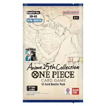 One Piece EB-02 Anime 25th Collection Booster paketic eng