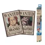 One Piece Wanted Roger & Whitebeard set od 2 postera 52x38cm