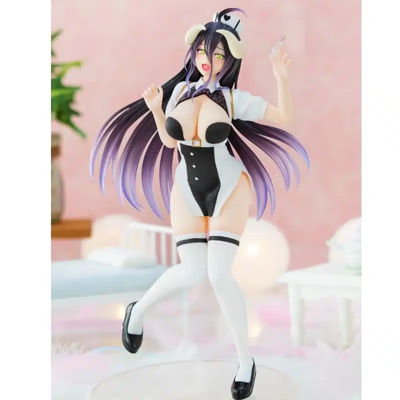 Overlord Albedo Nurse Ver. figura 18cm Overlord Albedo Nurse Ver. figura 18cm