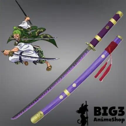 One Piece Zoro Enma Haki ver. metalna katana