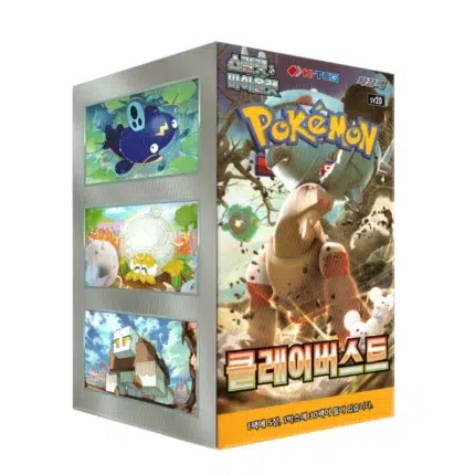 Pokemon Clay Burst Booster box korejski