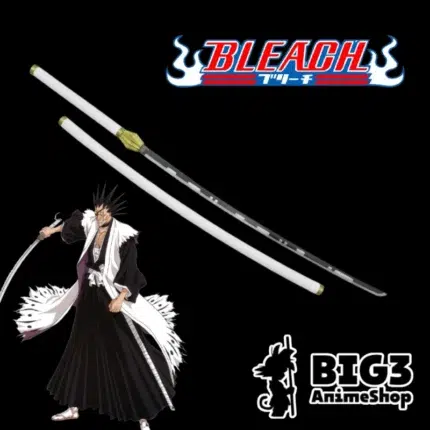 METALNA REPLIKA BLEACH KENPACHI ZARAKI KATANA 135CM