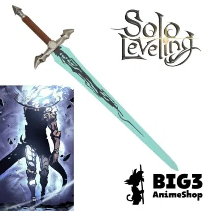 METALNA REPLIKA SOLO LEVELING BARAN MAČ+STALAK