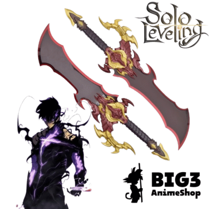 METALNA REPLIKA SOLO LEVELING JINWOO 2 MAČA+STALAK