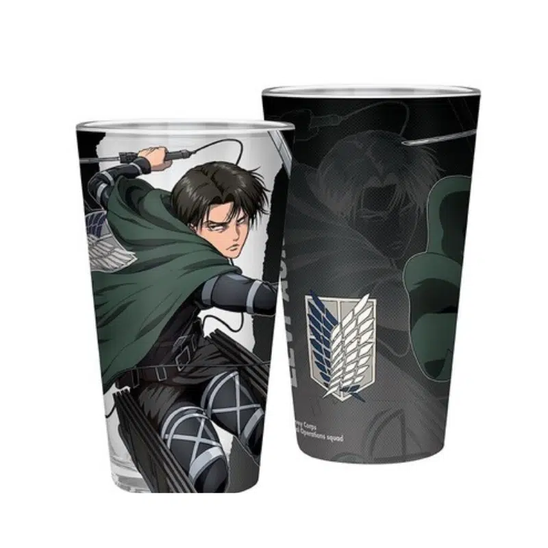 Attack o Titan Levi čaša 400ml Attack o Titan Levi čaša 400ml