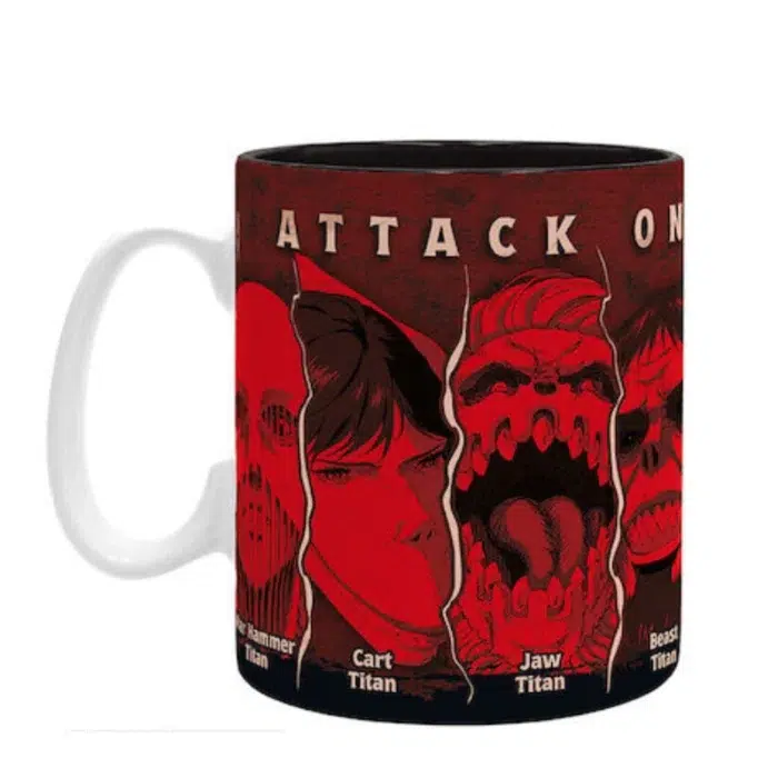 Attack on Titan All Titans šalica 460ml