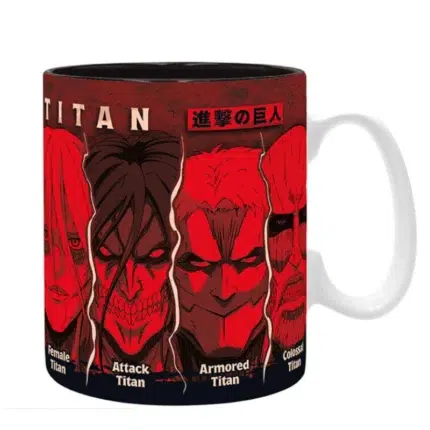 Attack on Titan All Titans šalica 460ml