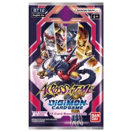 Digimon Across Time Booster paketić engleski