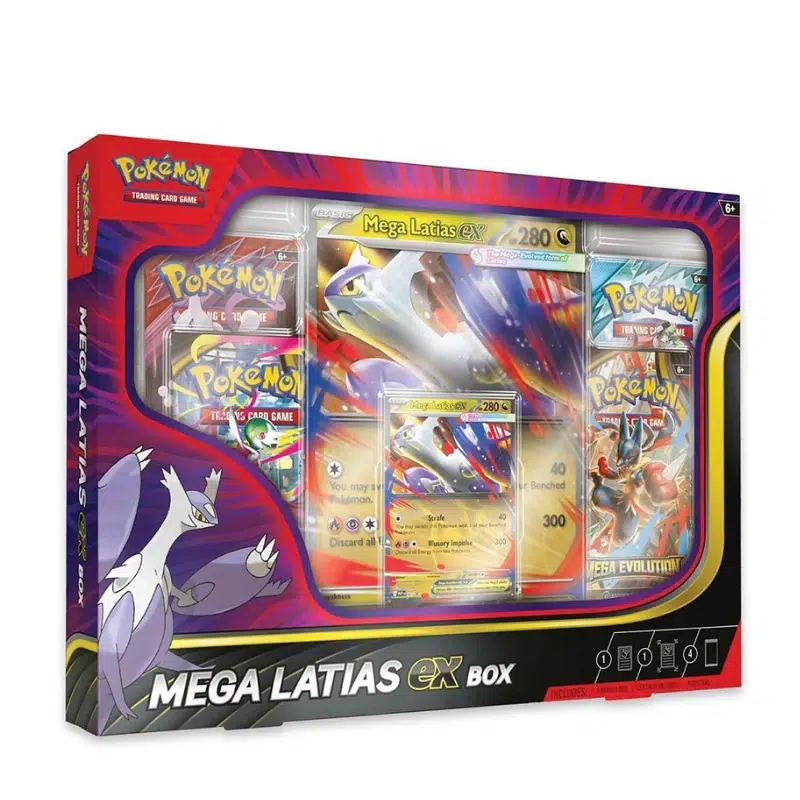 Pokemon Mega Latias ex Box engleski