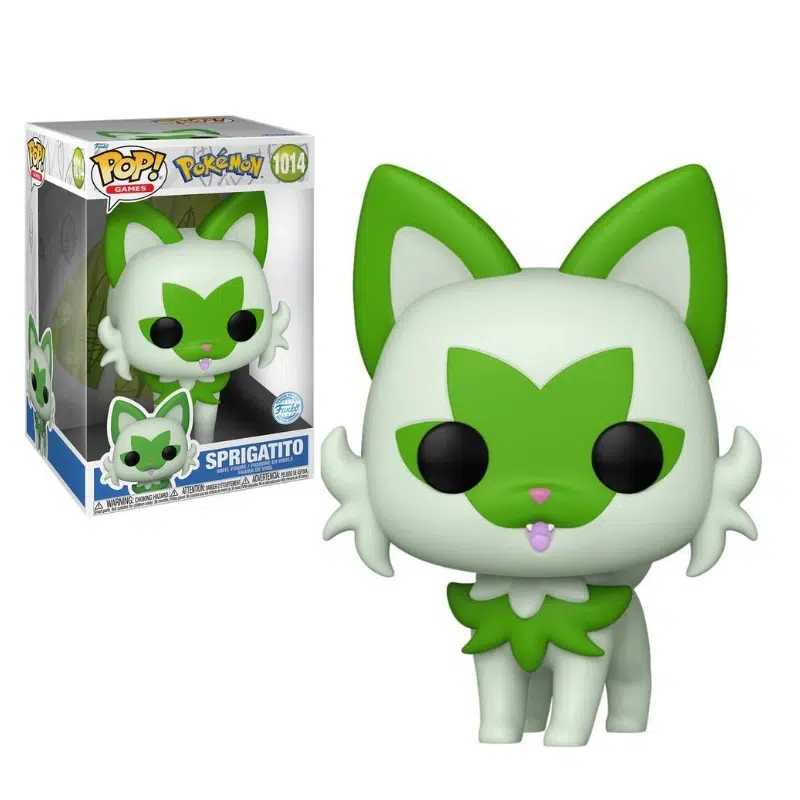 Pokemon Sprigatito Jumbo Funko POP figura 23cm Pokemon Sprigatito Jumbo Funko POP figura 23cm