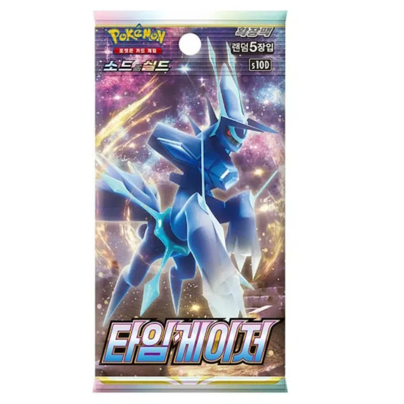 Pokemon Time Gazer Booster paketić korejski (2) Pokemon Time Gazer Booster paketić korejski