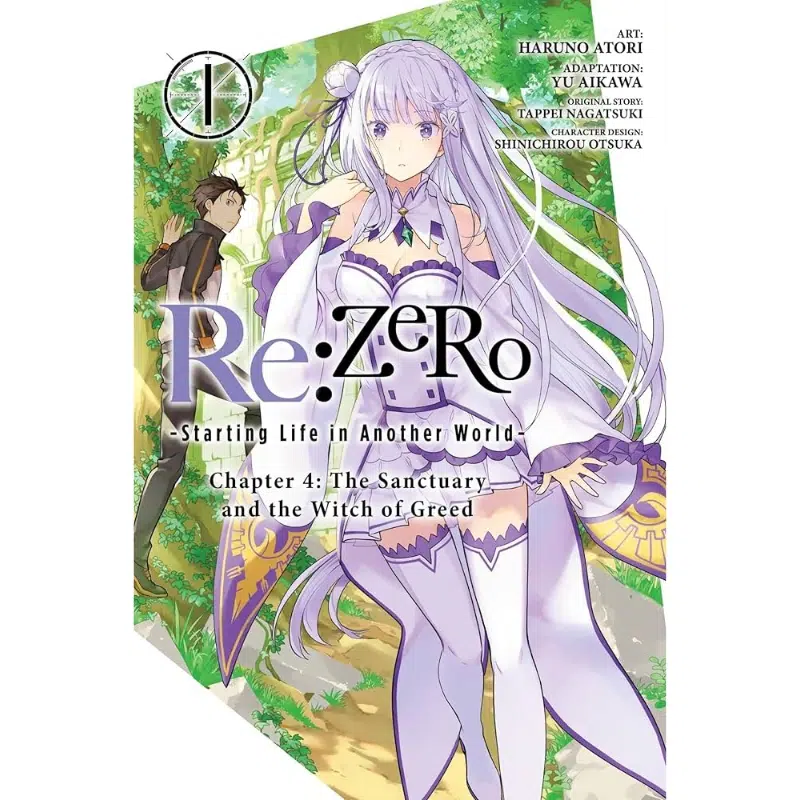 Re Zero Chapter 4 The Sanctuary and the Witch of Greed Vol. 1 Re Zero Chapter 4 The Sanctuary and the Witch of Greed Vol. 1