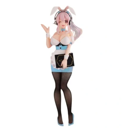 Super Sonico Waitress Light Blue figura 28cm