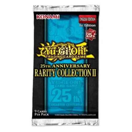 Yu Gi Oh 25th Anniversary Rarity Collection II Booster paketić engleski