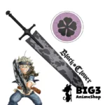 METALNA REPLIKA BLACK CLOVER ASTA MAČ 130CM + STALAK