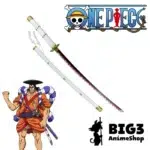 One Piece Kozuki Oden metalna katana 105 cm