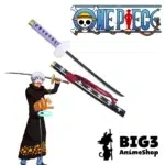 One Piece Law mini katana 45 cm + stalak