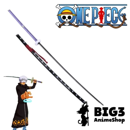 One Piece Trafalgar Law metalna katana 180cm
