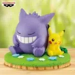 Pokemon Pikachu i Gengar Diorama figura 10cm
