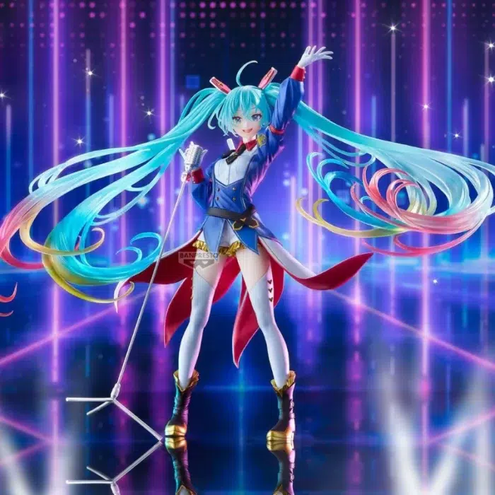Banpresto Gundam x Hatsune Miku figura 21cm