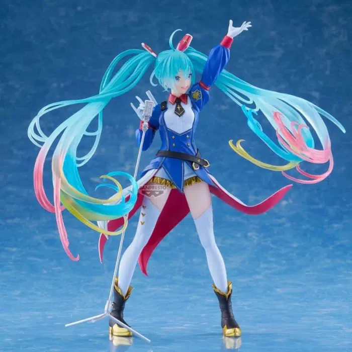 Banpresto Gundam x Hatsune Miku figura 21cm