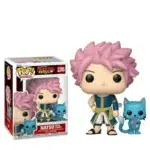 Fairy Tail Natsu With Happy Funko Pop figura 9 cm