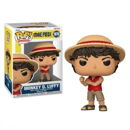 One Piece NETFLIX Luffy Funko POP figura 9 cm
