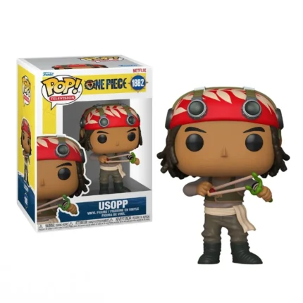 One Piece NETFLIX Usopp Funko POP figura 9 cm