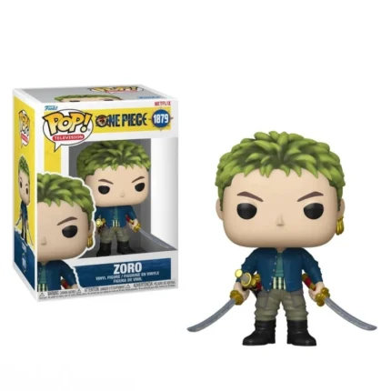 One Piece NETFLIX Zoro Funko POP figura 9 cm