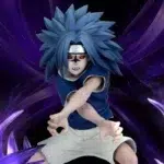 Banpresto Naruto Shippuden Sasuke Uchiha Vibration Stars figura 15cm