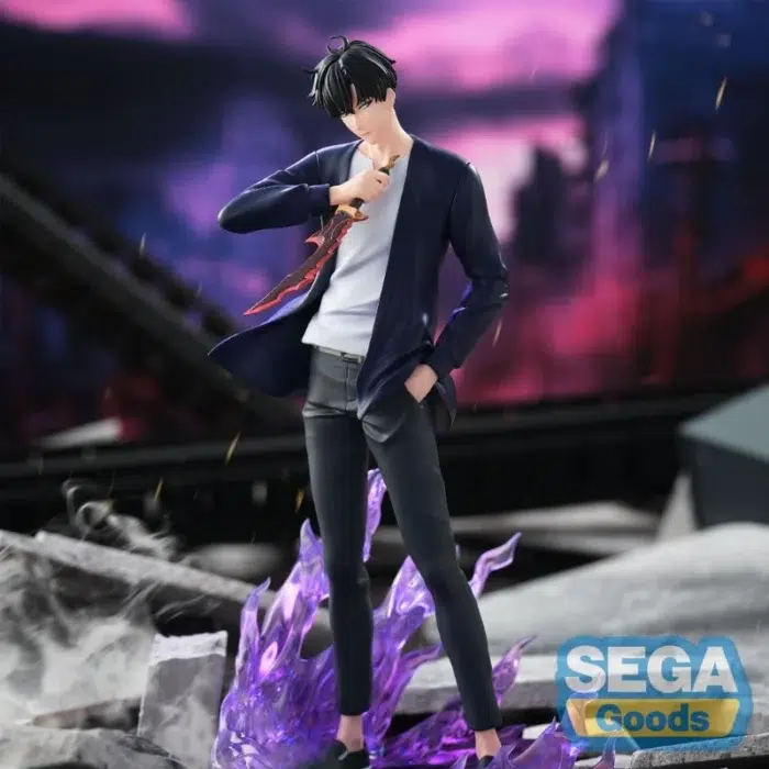 Sega Solo Leveling Sung Jinwoo figura 18cm