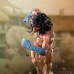 Attack on Titan Eren Titan form figura 19cm