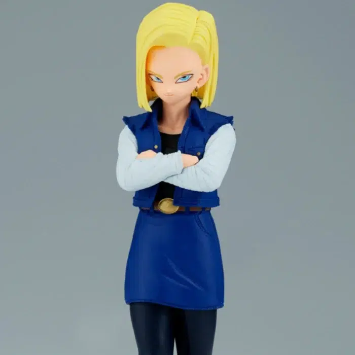 Banpresto Dragon Ball Z Android 18 figura 18cm