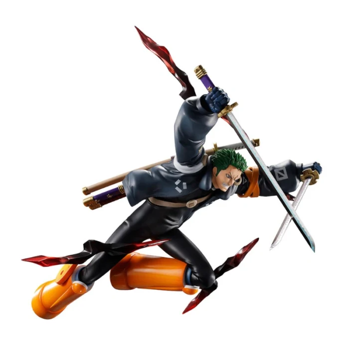 Banpresto One Piece Zoro Burts of Energy Masterlise Expiece Ichibansho figura 15cm