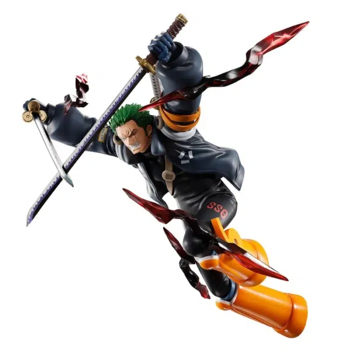 Banpresto One Piece Zoro Burts of Energy Masterlise Expiece Ichibansho figura 15cm