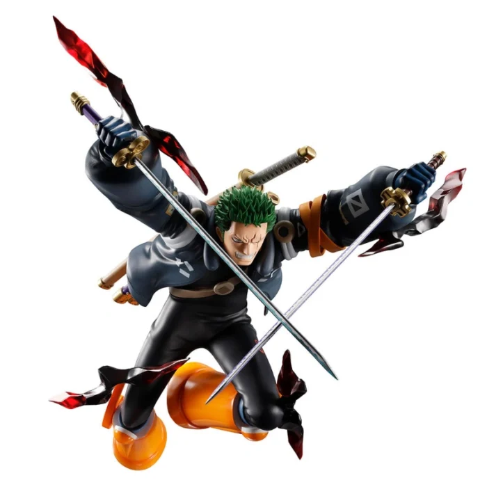 Banpresto One Piece Zoro Burts of Energy Masterlise Expiece Ichibansho figura 15cm