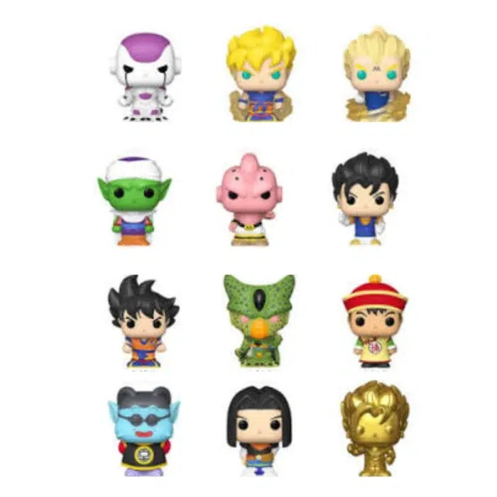 Dragon Ball Z mystery mini Funko POP 3cmDragon Ball Z mystery mini Funko POP 3cm