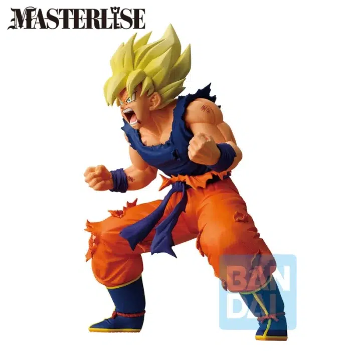 Bandai Dragon Ball Z Super Saiyan Goku statua 19cm