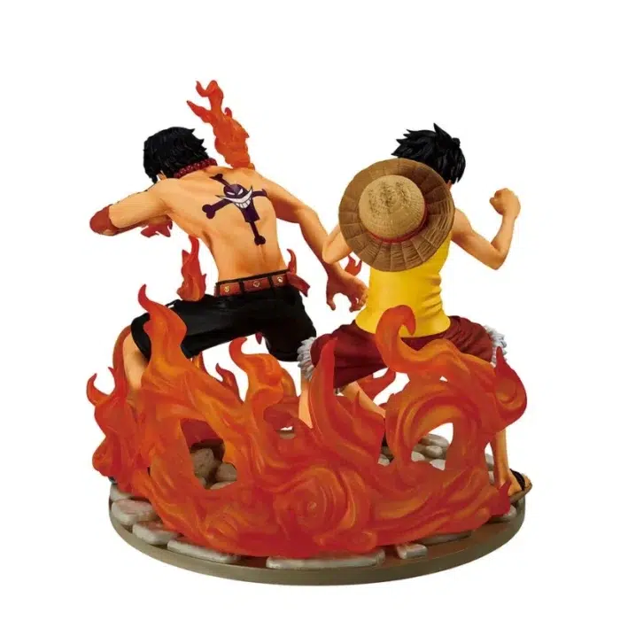 Banpresto One Piece Ace i Luffy Ichibansho figura Dramatic Memories 15cm