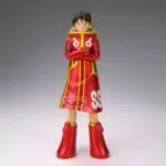 Banpresto One Piece Monkey D. Luffy figura DXF The Grandline Series metalic 16cm