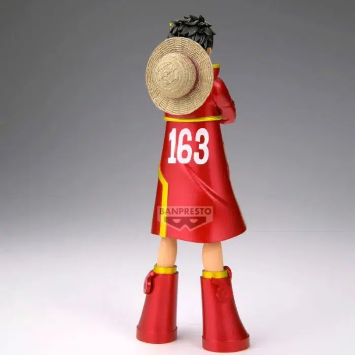 Banpresto One Piece Monkey D. Luffy figura DXF The Grandline Series metalic 16cm