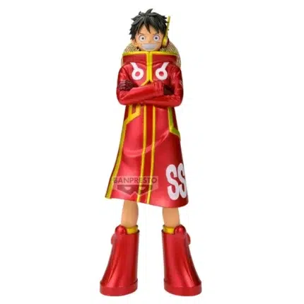 Banpresto One Piece Monkey D. Luffy figura DXF The Grandline Series metalic 16cm