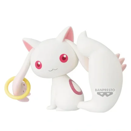 Banpresto Puella Magi Madoka Magica Kyubey Fluffy Puffy figura 12cm