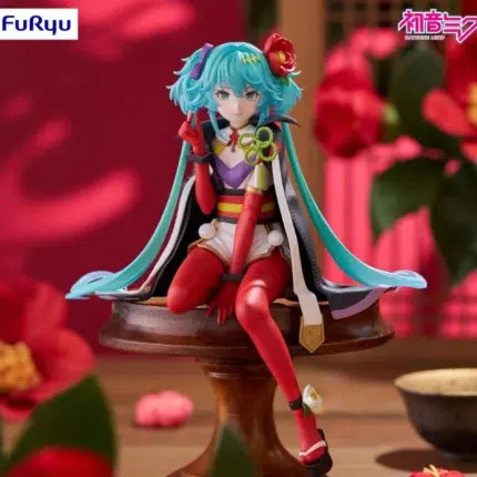 Furyu Hatsune Miku Flower Fairy Camellia figura 15 cm